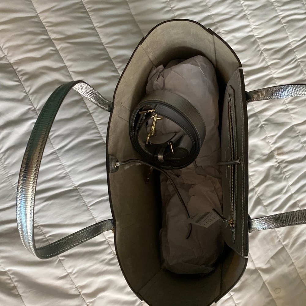 ANYA HINDMARCH DIAMONDS EBURY FEATHERWEIGHT TOTE - Picture 6 of 16